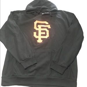 Black Size Medium San Francisco Giants Hoodie Sweater
